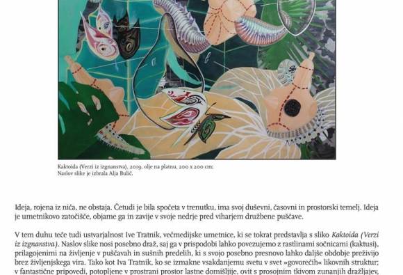 Ivan Tratnik Cankarjev dom Razstava