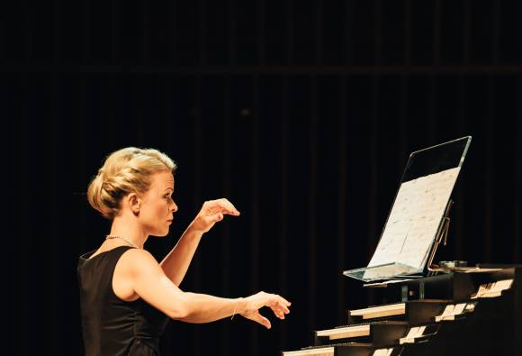 Iveta Apkalna, foto Kristaps Anskens