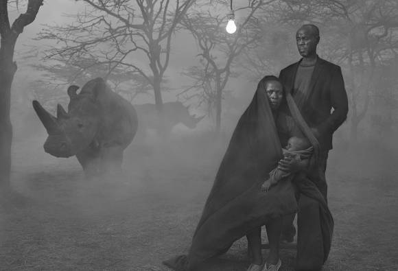 Nick Brandt, Alice, Stanley in Najin, Kenija, 2020