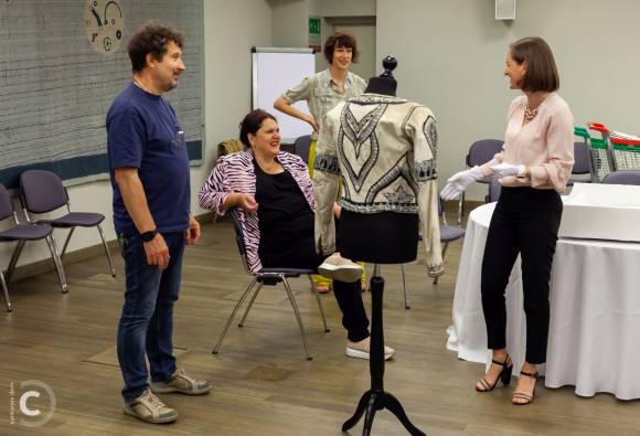 Opening ballet costumes for the exhibition, photo Kristina Bursać