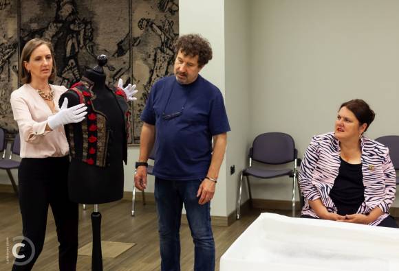 Opening ballet costumes for the exhibition, photo Kristina Bursać