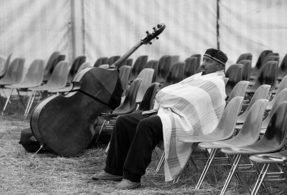 Foto: Luciano Rossetti: William Parker, Poschiavo 2001