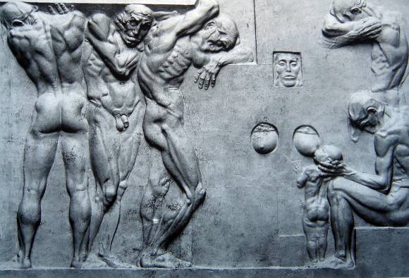 Ivan Meštrović, Gradnja Skadra, relief, 1906.