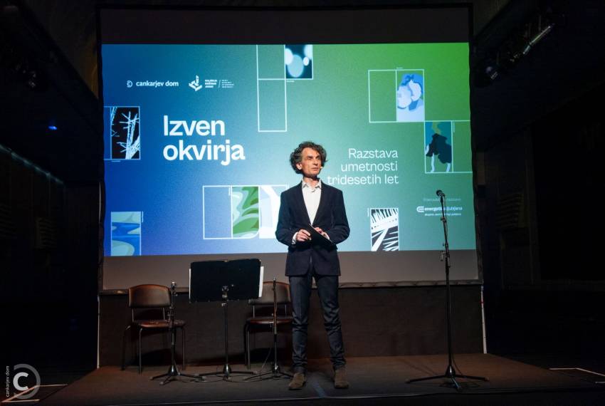 Povezovalec večera Jure Longyka, foto Marko Vavpotič